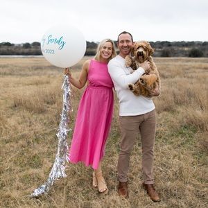 Petal & Pup Pink Midi Dress